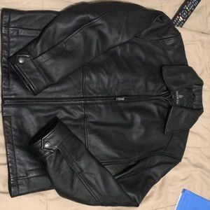 London Fog leather jacket
